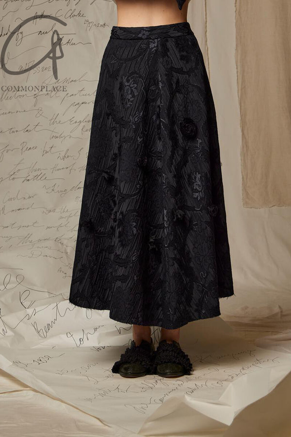 A TENTATIVE ATELIELIER printed flower skirt A2223558